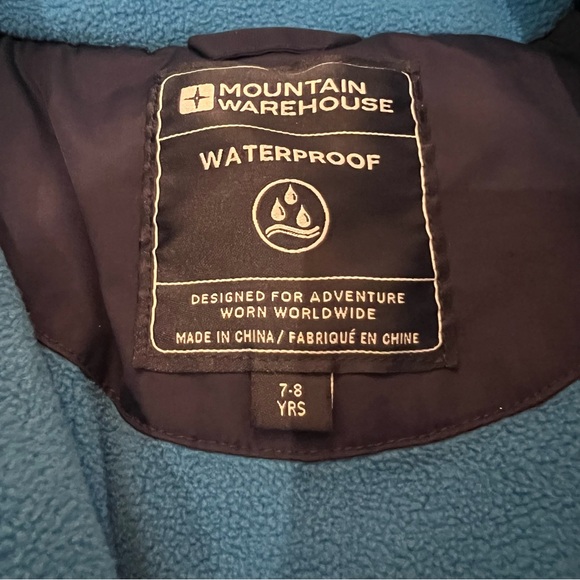 Mountain warehouse fleece lined snowsuit size 7-8 yrs - Picture 2 of 2